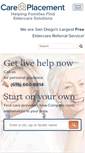 Mobile Screenshot of careplacement.com